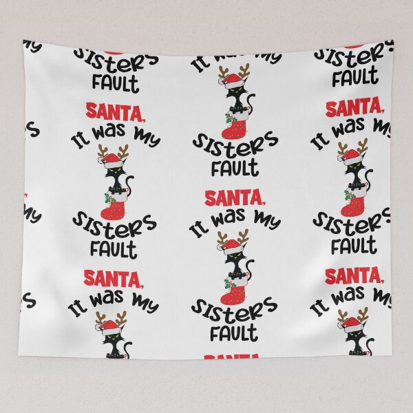 Item preview, Santa Its My Sisters Fault, Dear Santa It Wasnt Me designed and sold by SportyDogShop.