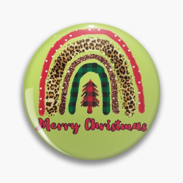 Item preview, Merry Christmas Patterned Rainbow  designed and sold by Designs By YL.