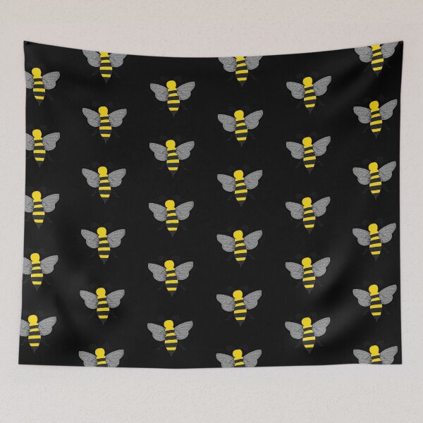 Item preview, Bumble bee on black designed and sold by Encie-Designs.