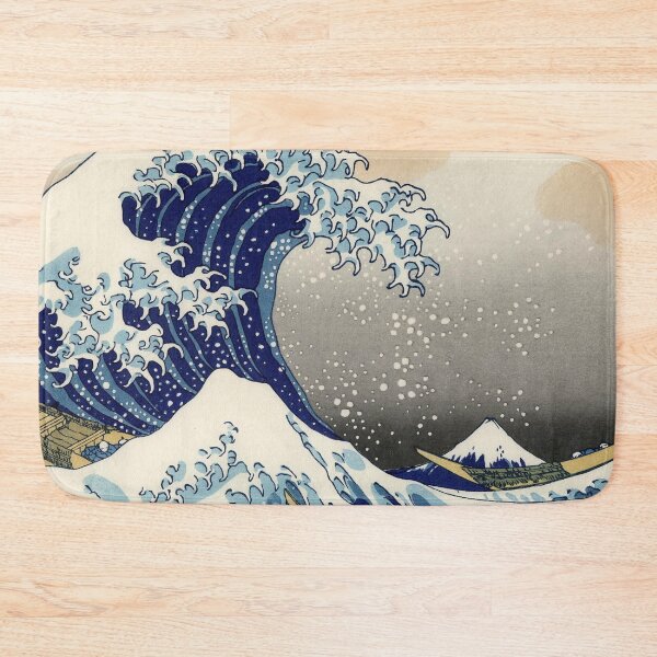 Item preview, Great Wave off Kanagawa Japanese Ocean designed and sold by antiqueart.