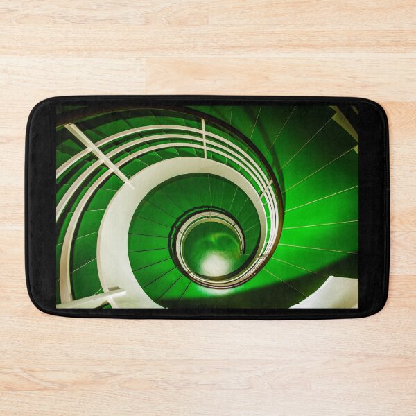 Item preview, Green Circular Stairway designed and sold by Lyl Dil Creations.
