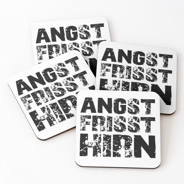 Item preview, ANXIETY. EATS. BRAIN. - in black designed and sold by un-artiges.