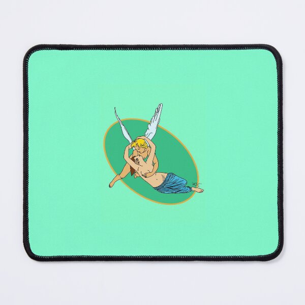 Item preview, Copy of Amore e Psiche by Canova- Graphic design turquoise designed and sold by WSCollection.