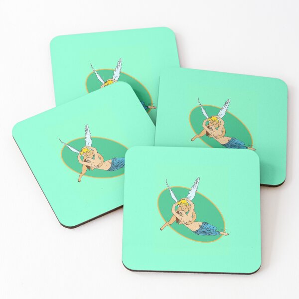 Item preview, Copy of Amore e Psiche by Canova- Graphic design turquoise designed and sold by WSCollection.