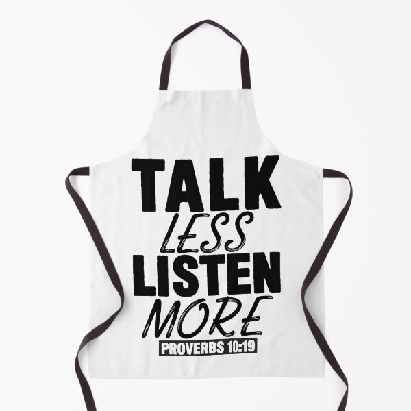 Item preview, Talk Less Listen More designed and sold by plushism.