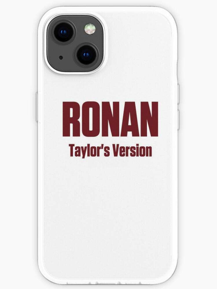 red Taylors version Taylor swift Ronan | iPhone Case