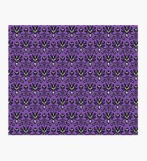 Haunted Mansion Wallpaper Photographic Print