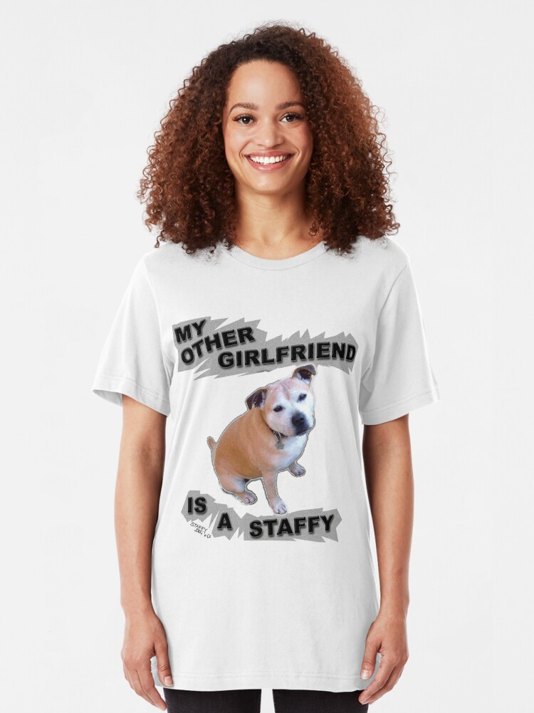 staffy mum t shirt