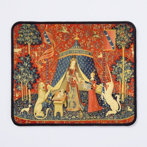 Item preview, Lady and the Unicorn Medieval Tapestry designed and sold by antiqueart.