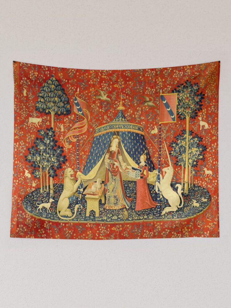 The lady with the unicorn and other medieval tapestries hot sale