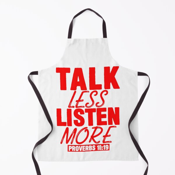 Item preview, Talk Less Listen More designed and sold by plushism.