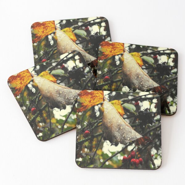 Item preview, A leaf in the morning dew ... designed and sold by Tableaux51.