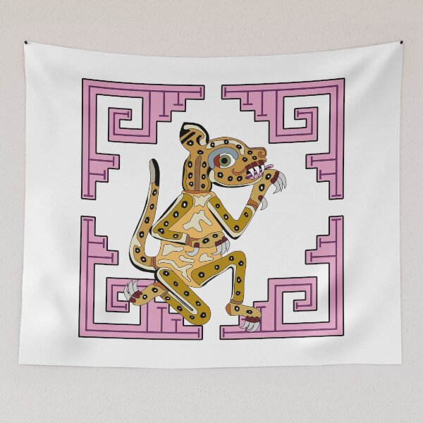 Item preview, Aztec Jaguar "precolumbian 36" designed and sold by vincentbiollaz.