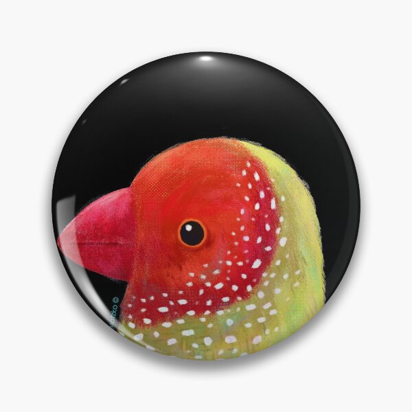 Item preview, Star Finch Bird designed and sold by julianamotzko.
