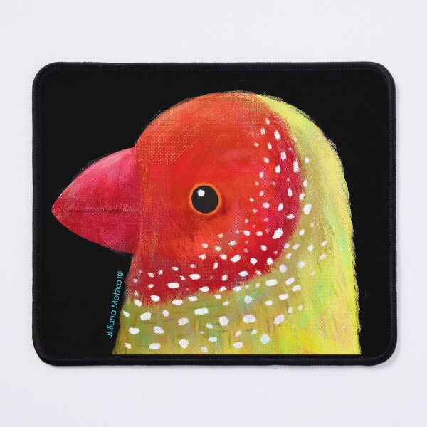 Item preview, Star Finch Bird designed and sold by julianamotzko.