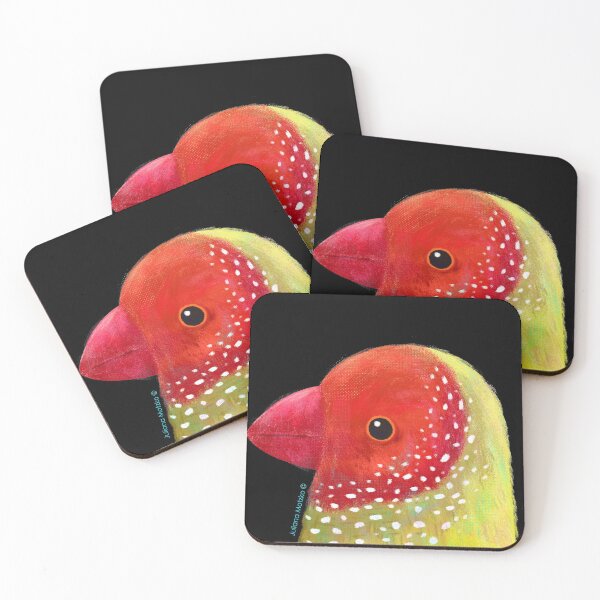 Item preview, Star Finch Bird designed and sold by julianamotzko.