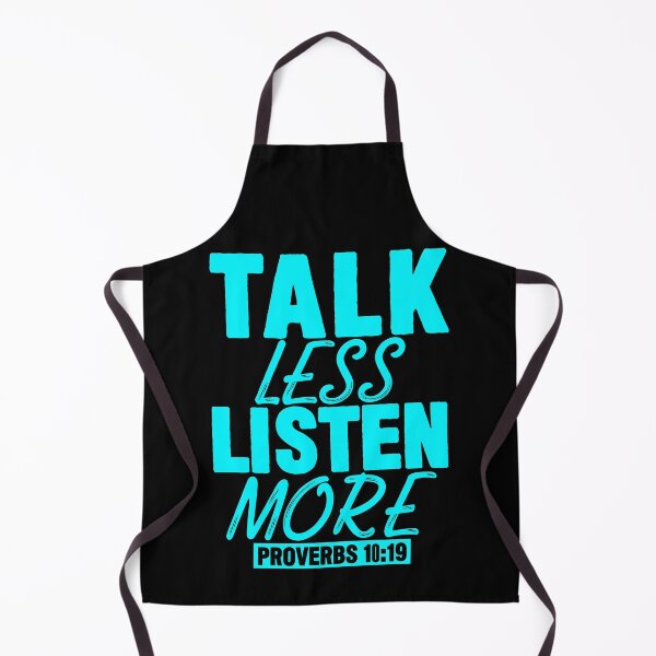 Item preview, Talk Less Listen More designed and sold by plushism.