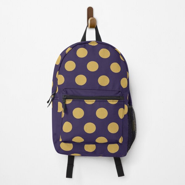 Item preview, Medium GOLD and NAVY BLUE POLKA DOTS designed and sold by RachelMacht.