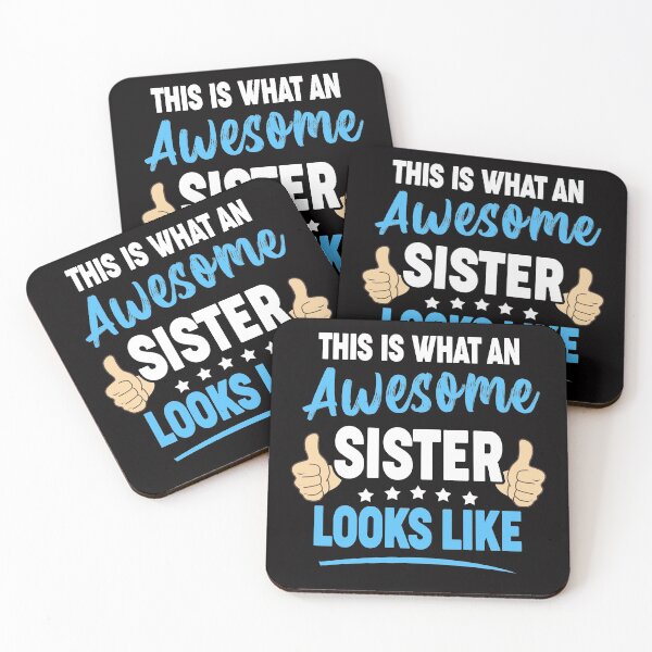 Item preview, This is what an awesome sister looks like designed and sold by Majesticoo.