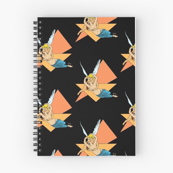 Item preview, Amore e Psiche by Canova- Graphic design black&orange&yellow designed and sold by WSCollection.