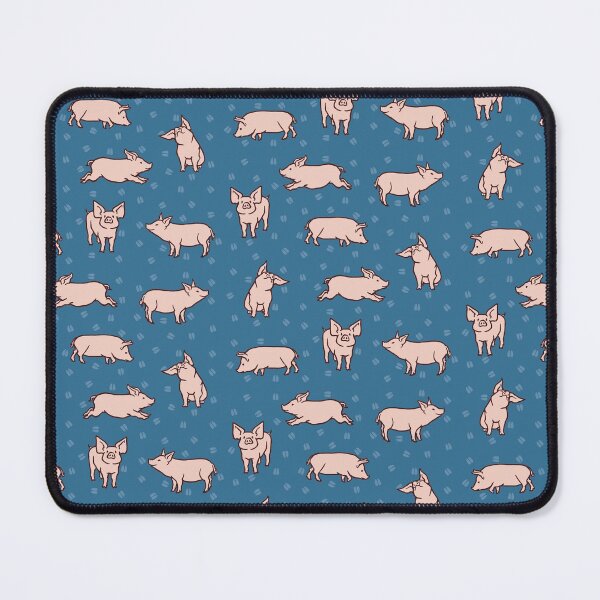 Item preview, Prussian Blue Pigs designed and sold by Samira Gisiger.