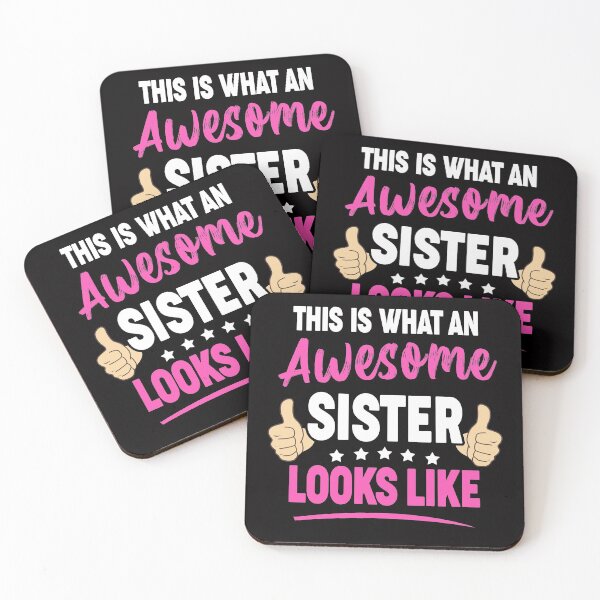 Item preview, This is what an awesome sister looks like designed and sold by Majesticoo.