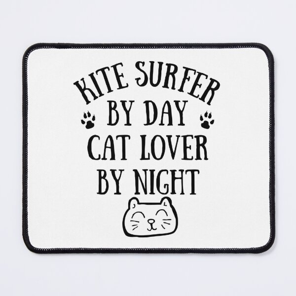 Item preview, Kite surfer by day. dog lover by night designed and sold by TheGreenGoat.