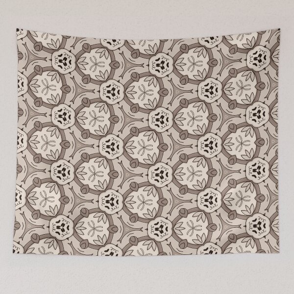 Item preview, Organic Brown Shapes Pattern designed and sold by palaco210.