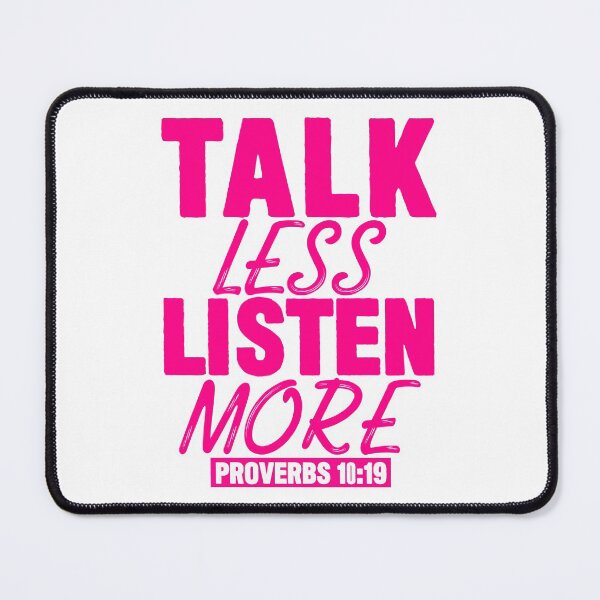 Item preview, Talk Less Listen More designed and sold by plushism.
