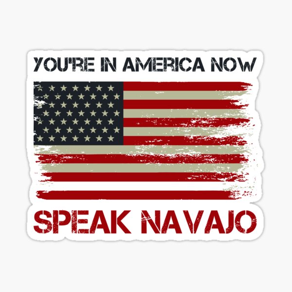 Hard Hat Sticker Welcome To America Now Speak English SP-1 