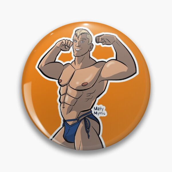Item preview, Random Buff Guy in Underwear designed and sold by SpellYouLater.