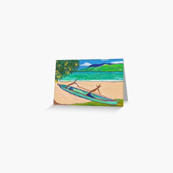 Item preview, Tahiti Outrigger designed and sold by LuluLaRock.