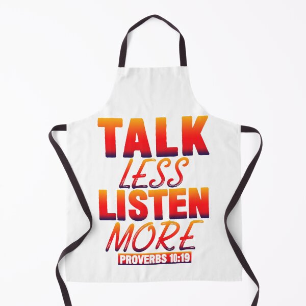 Item preview, Talk Less Listen More designed and sold by plushism.