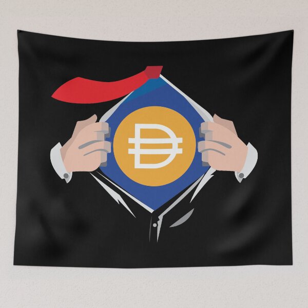 Item preview, Dai Crypto Superhero Image designed and sold by CryptoStyles00.