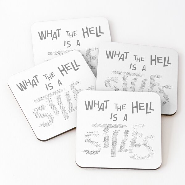 Item preview, What the hell is a STILES (Mischief) designed and sold by yakpaws.