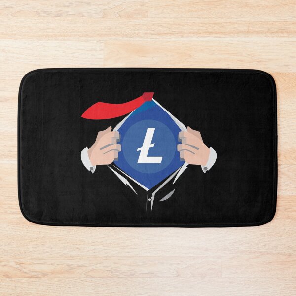 Item preview, Litecoin Crypto Superhero Image designed and sold by CryptoStyles00.