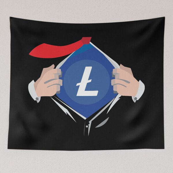 Artikelvorschau, Litecoin Crypto Superhelden-Bild entworfen und verkauft von CryptoStyles00.