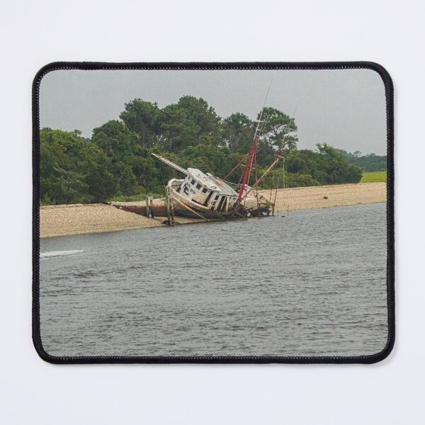 Item preview, Recked fishing boat designed and sold by KensLensDesigns.