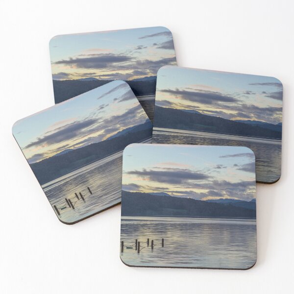 Item preview, Lake Windermere after heavy rain with posts under water designed and sold by Cameranick.