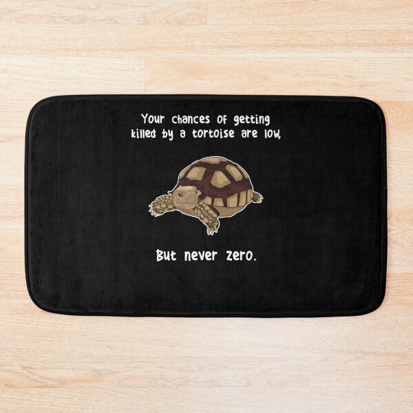 Item preview, Sulcata Tortoise Never Zero designed and sold by Clara Hollins.