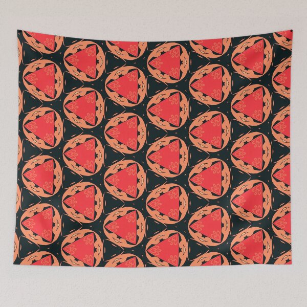 Item preview, Lava Triangles Shapes Pattern designed and sold by palaco210.