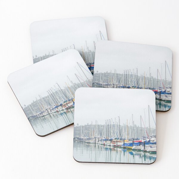 Item preview, Docked Yachts in Sausalito, California designed and sold by ywphotos.