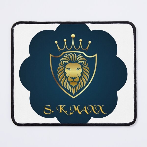 Item preview, Branded gold lion logo pattern designed and sold by SKMAXX.