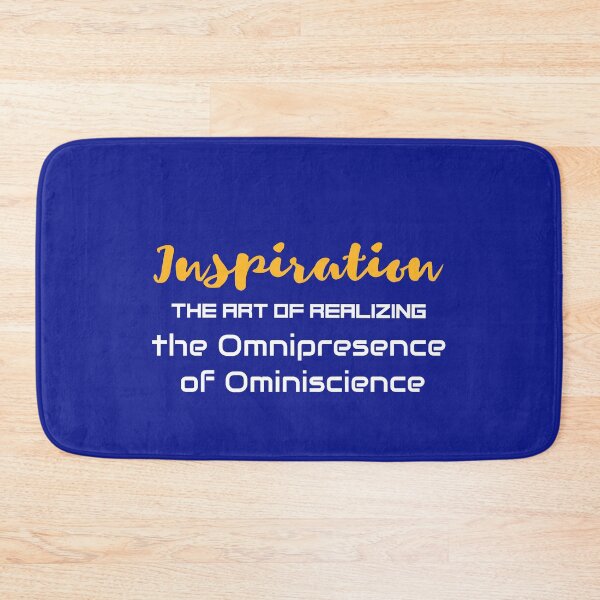 Item preview, Inspiration The Art of Realizing The Omnipresence of Omniscience designed and sold by iASunshine.