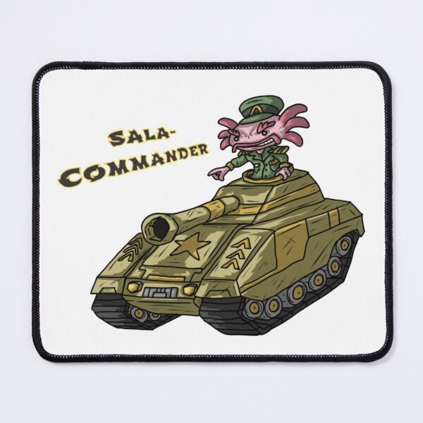 Item preview, Salamander commander (Sala-Commander) Axolotl salamander army commander designed and sold by LoganMDesigns.