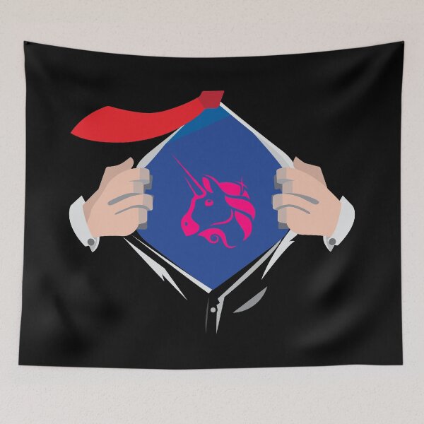 Item preview, Uniswap Crypto Superhero Image designed and sold by CryptoStyles00.