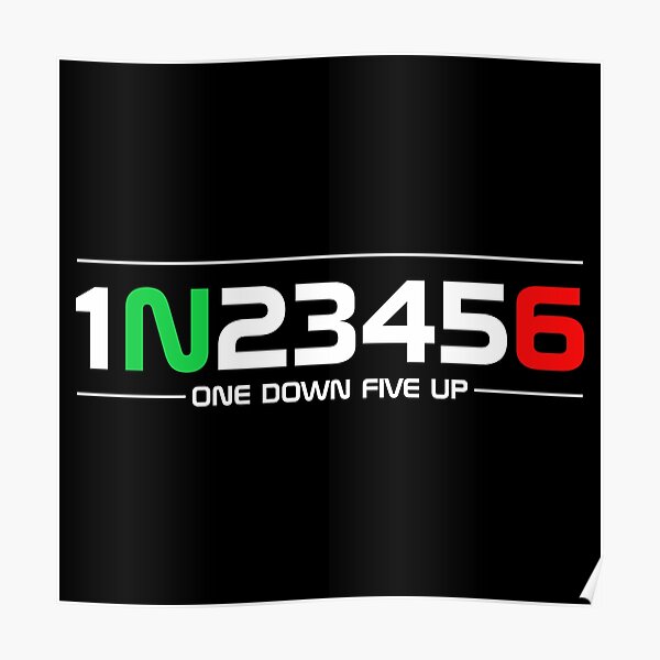 one-down-five-up-poster-by-kremi-redbubble