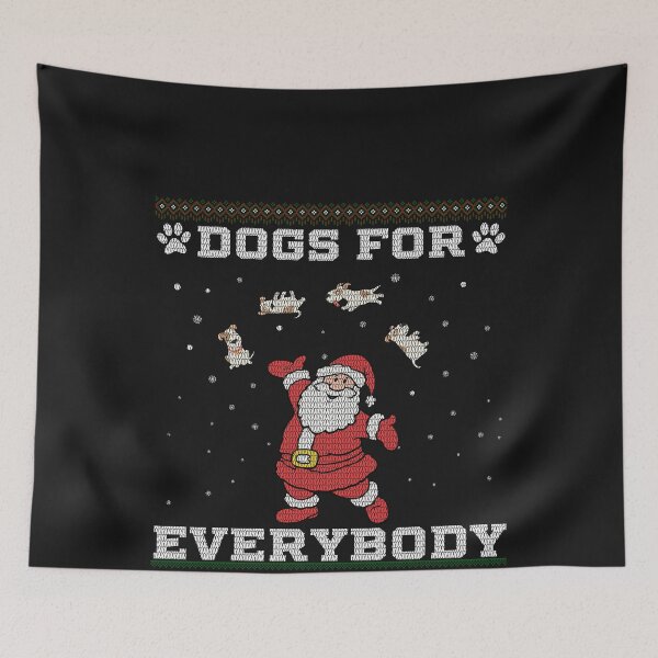 Item preview, Dogs For Everybody Ugly Christmas Funny Xmas Cute Cat Lover designed and sold by ACHRAF877.