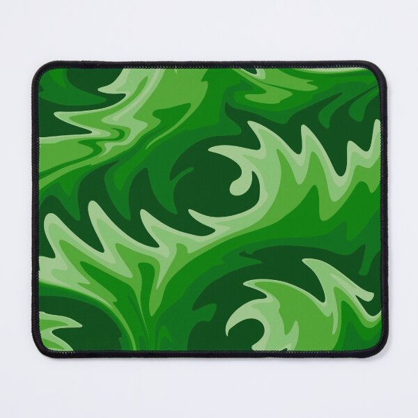 Item preview, Green Swirls Water Marble designed and sold by Fiona Gray.