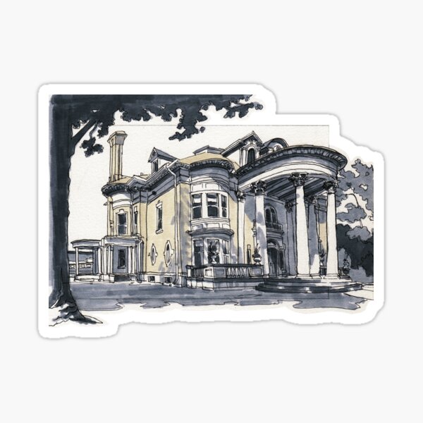 Davidge Mansion Sticker